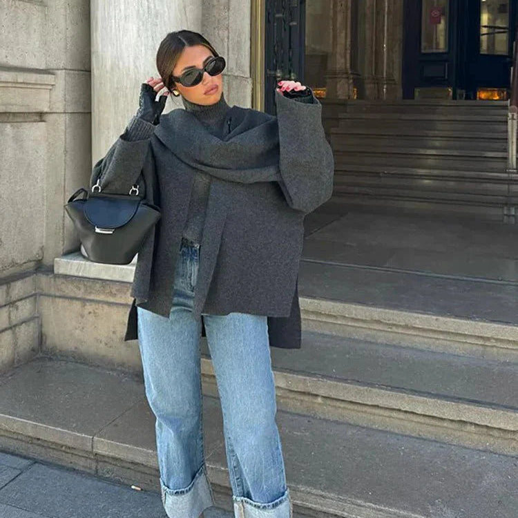 Virale Cape Jas – Elegant, Modieus & Uniek Design