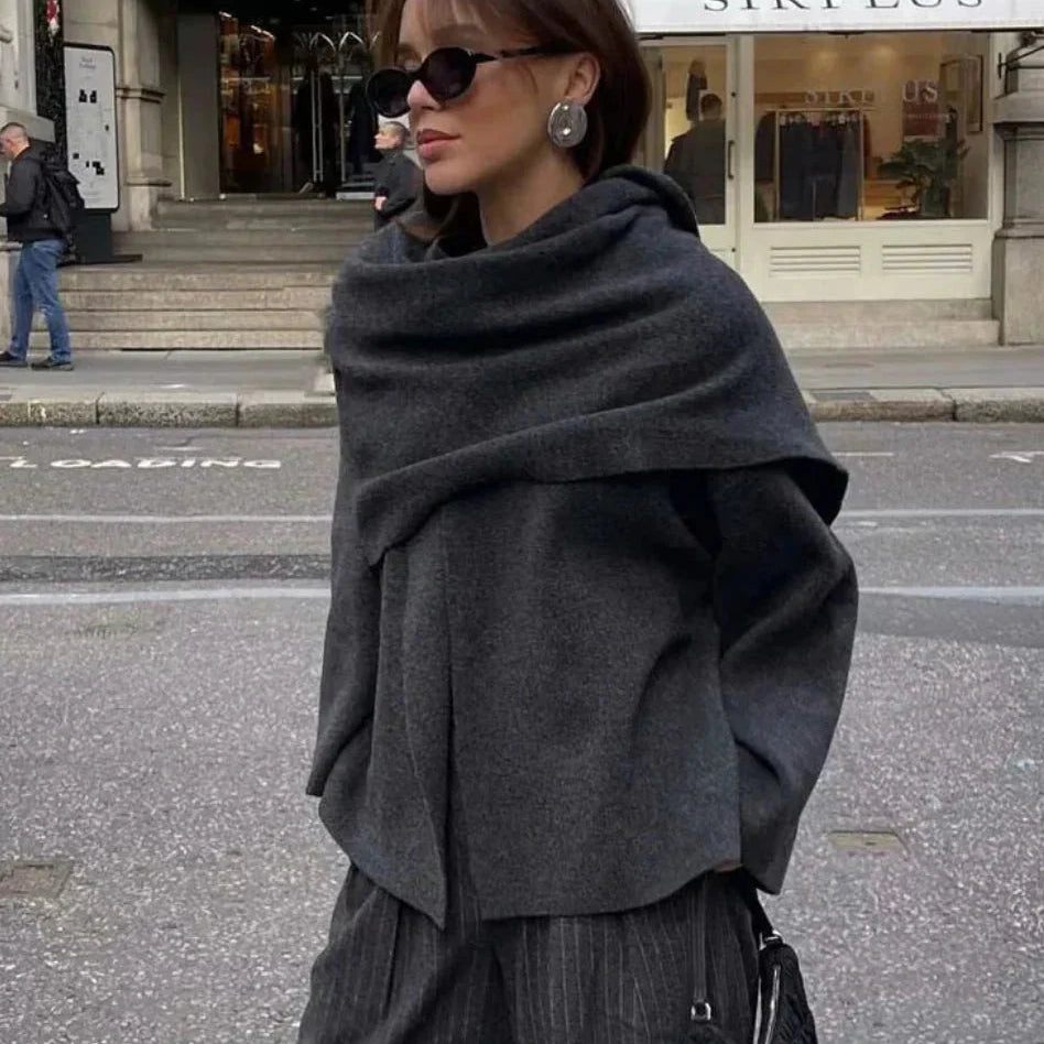 Virale Cape Jas – Elegant, Modieus & Uniek Design