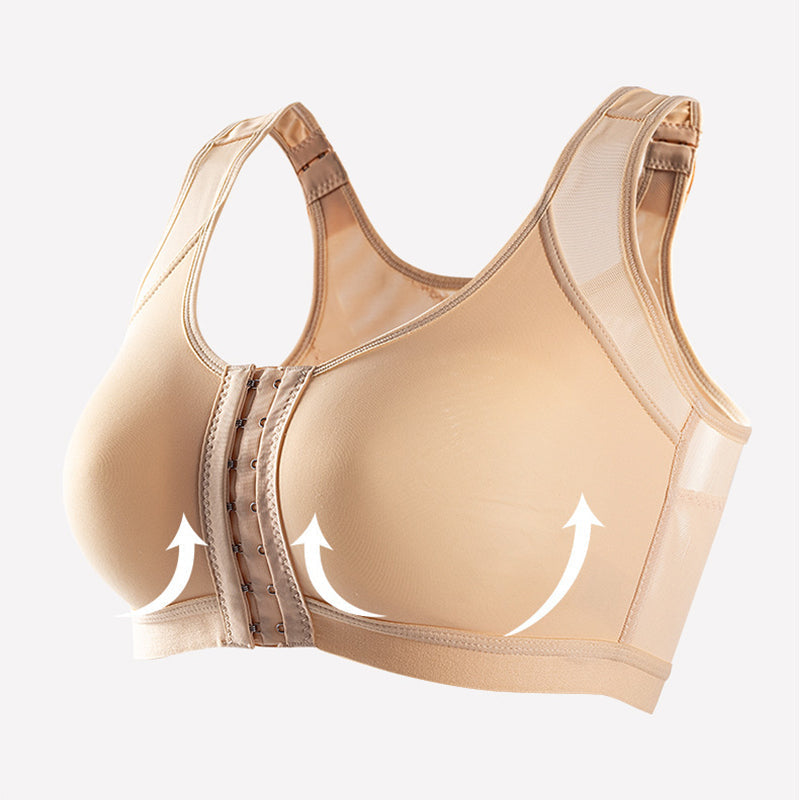 Dames Houdingscorrigerende BH – Comfortabele BH met Voorsluiting en Rugondersteuning