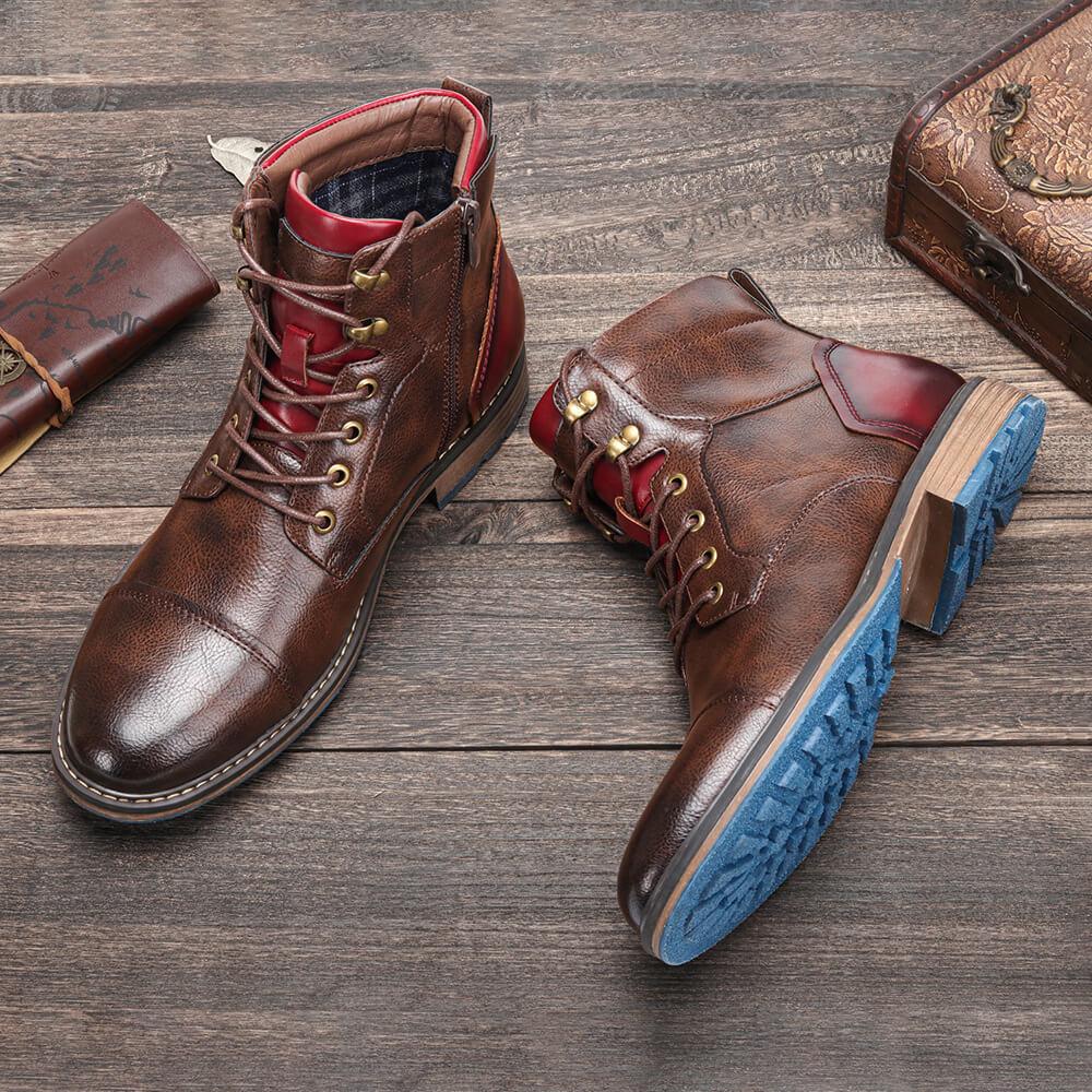 Klassieke Boots – Duurzaam Leer, Tijdloos Ontwerp voor Stijl en Comfort