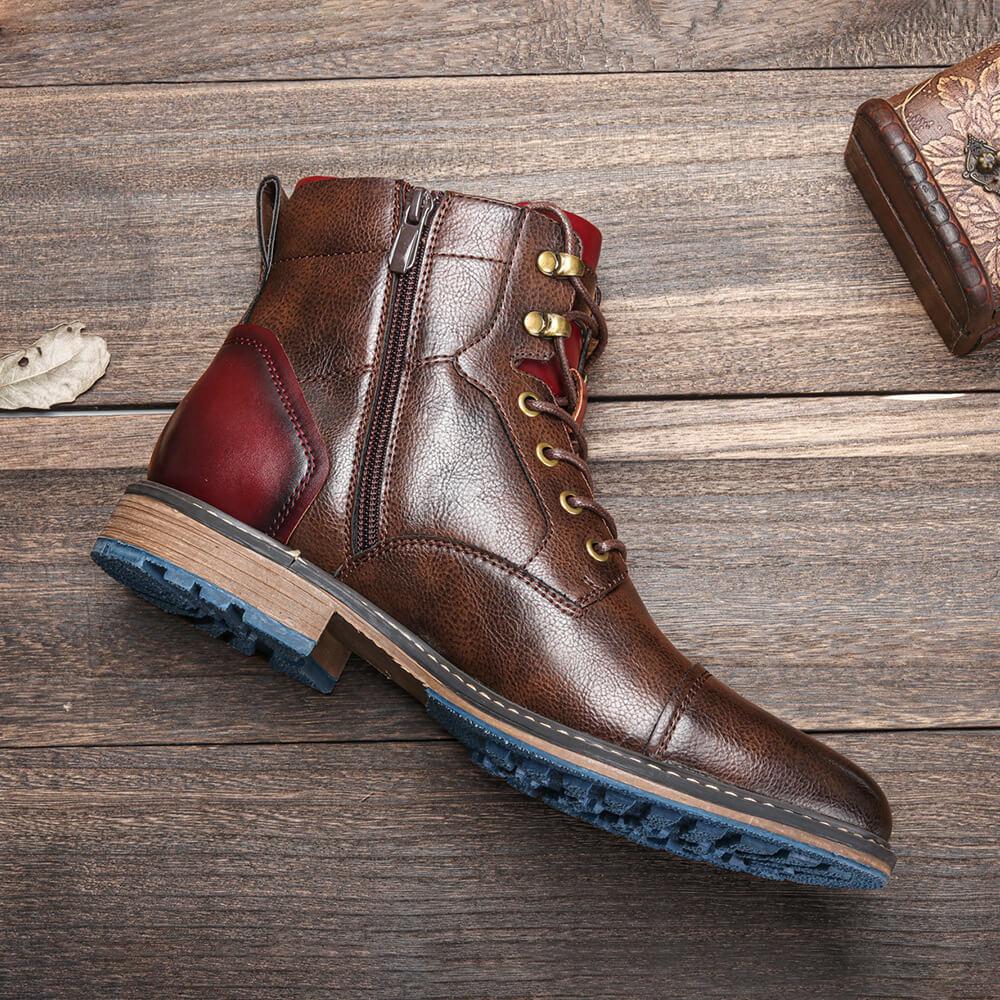 Klassieke Boots – Duurzaam Leer, Tijdloos Ontwerp voor Stijl en Comfort