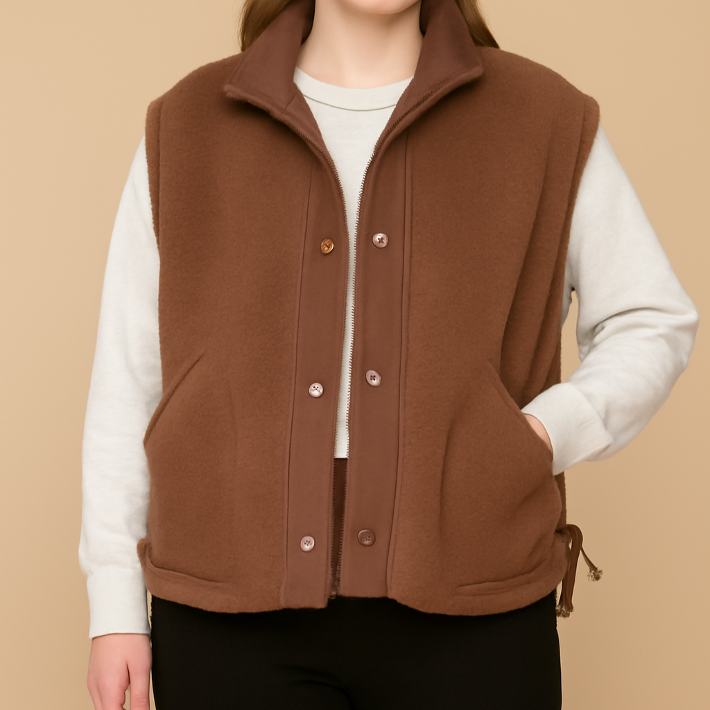 Warme Gezellige Fleece Vest Dames & Heren – Comfortabel, Stijlvol en Casual