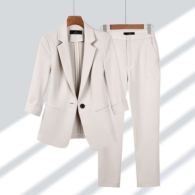 Blazer & Broek Set – Stijlvol en Elegant Tweedelig Outfit