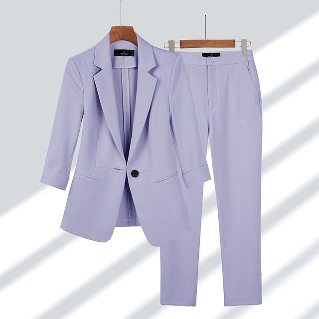 Blazer & Broek Set – Stijlvol en Elegant Tweedelig Outfit