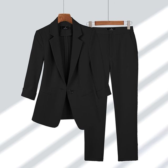Blazer & Broek Set – Stijlvol en Elegant Tweedelig Outfit