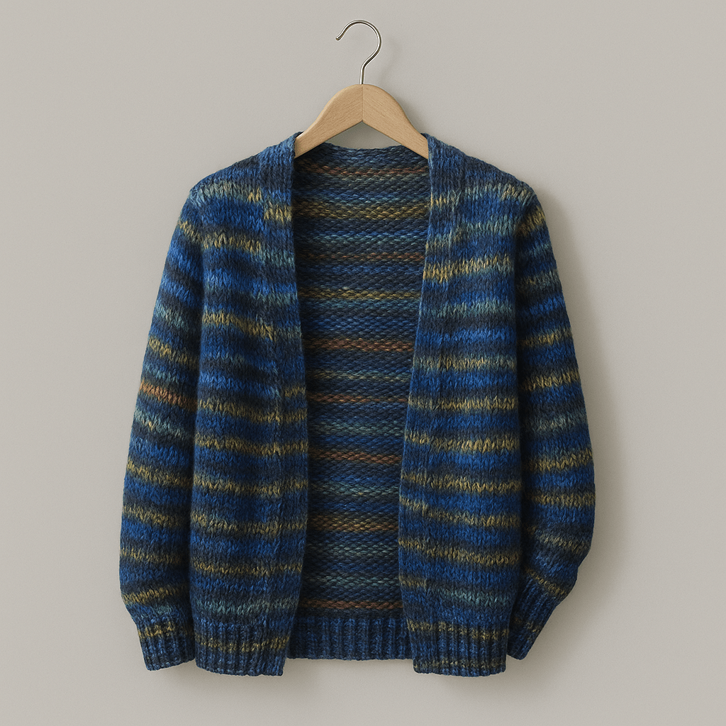 Multicolor Dames Vest – Stijlvolle en Comfortabele Gebreide Cardigan