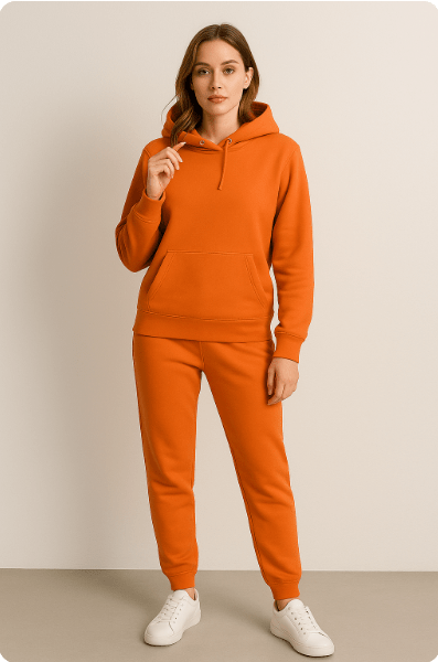 Unisex Hoodie en Joggingbroek Set – Comfortabel Trainingspak voor Thuis en Sport, Zachte Casual Outfit