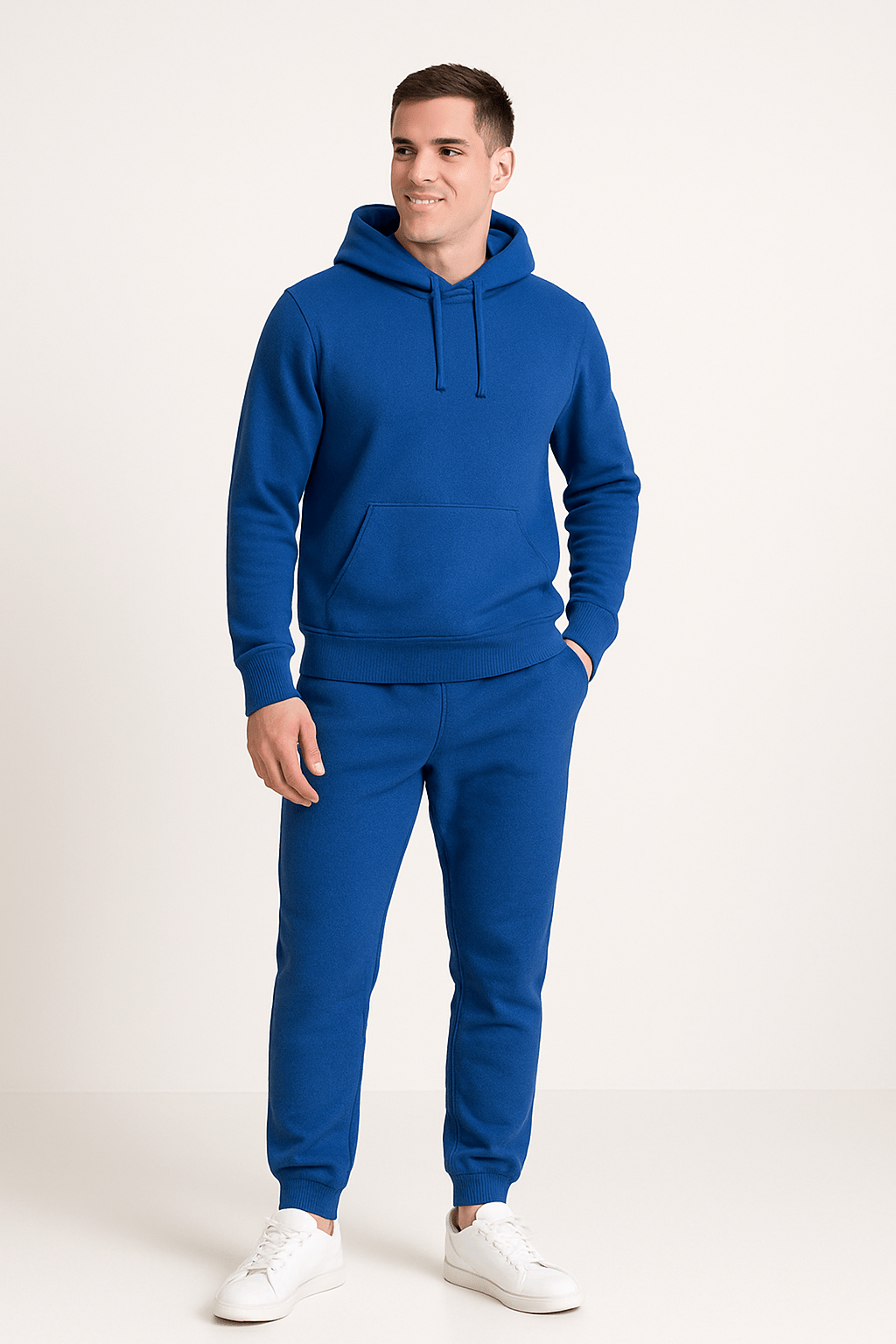 Unisex Hoodie en Joggingbroek Set – Comfortabel Trainingspak voor Thuis en Sport, Zachte Casual Outfit