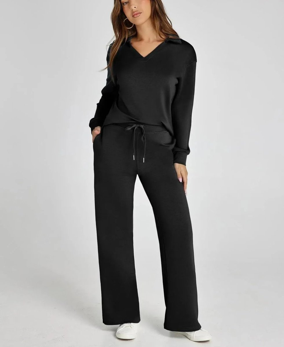 Elegante Tweedelige Travelsuit voor Dames – Ademend, Comfortabel & Stijlvol