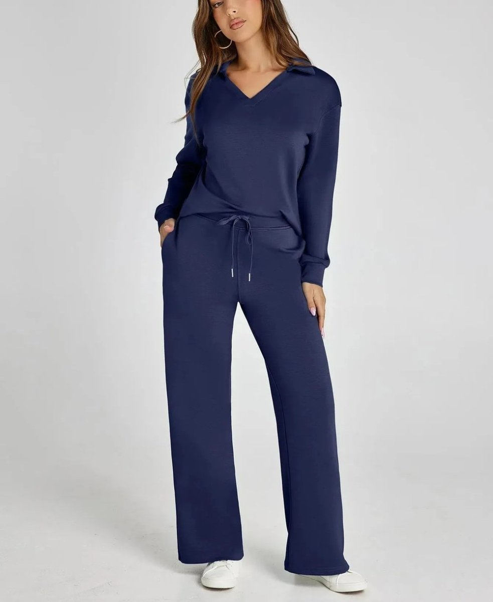 Elegante Tweedelige Travelsuit voor Dames – Ademend, Comfortabel & Stijlvol
