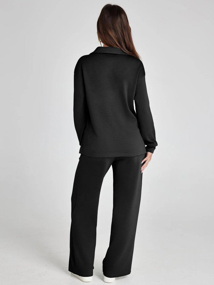 Elegante Tweedelige Travelsuit voor Dames – Ademend, Comfortabel & Stijlvol