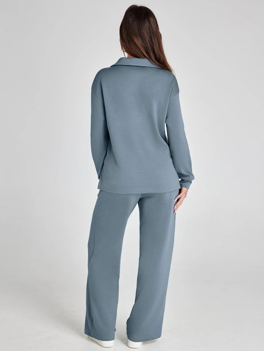 Elegante Tweedelige Travelsuit voor Dames – Ademend, Comfortabel & Stijlvol