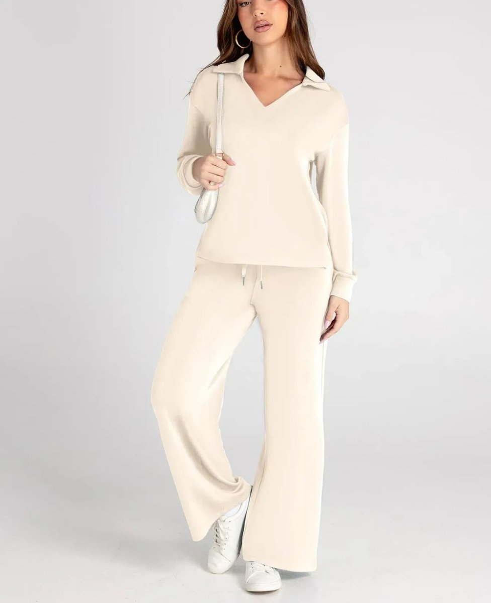 Elegante Tweedelige Travelsuit voor Dames – Ademend, Comfortabel & Stijlvol