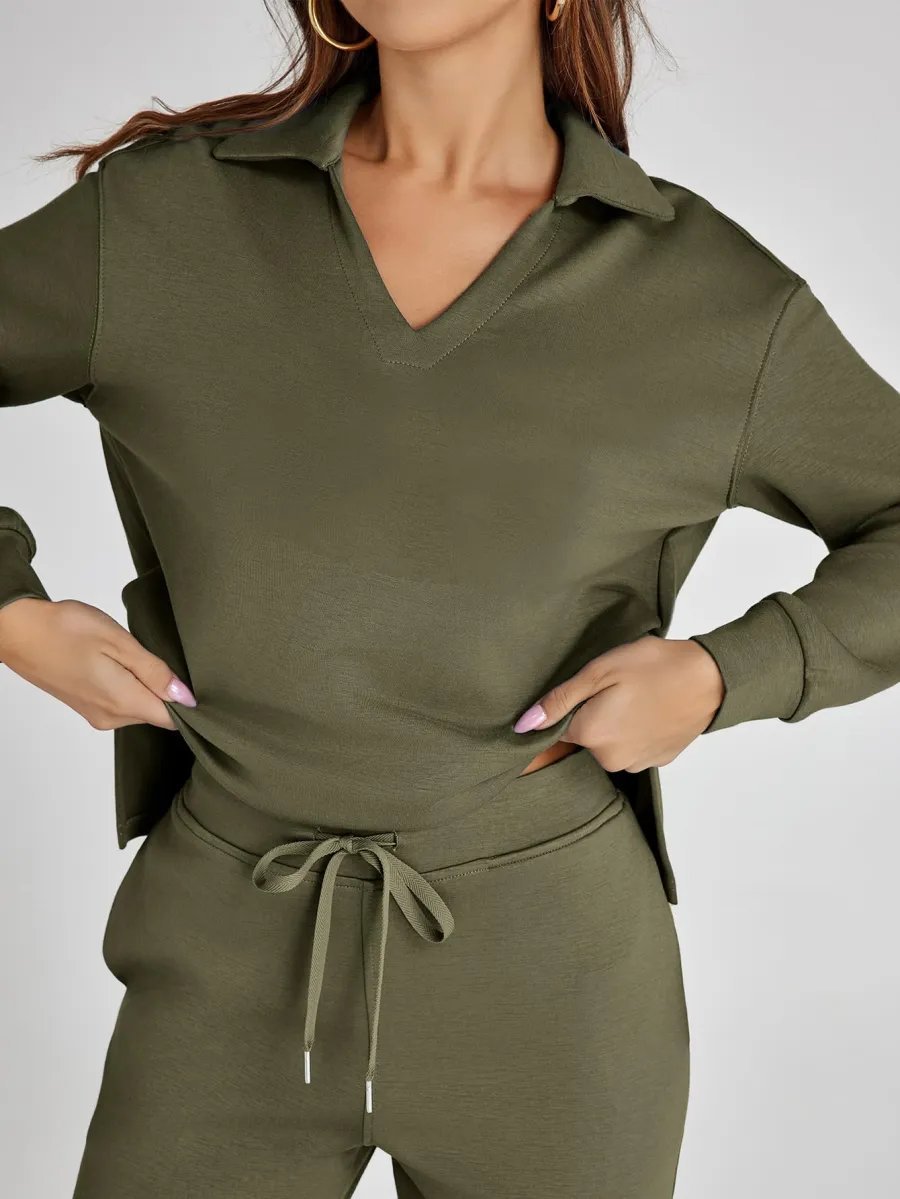 Elegante Tweedelige Travelsuit voor Dames – Ademend, Comfortabel & Stijlvol