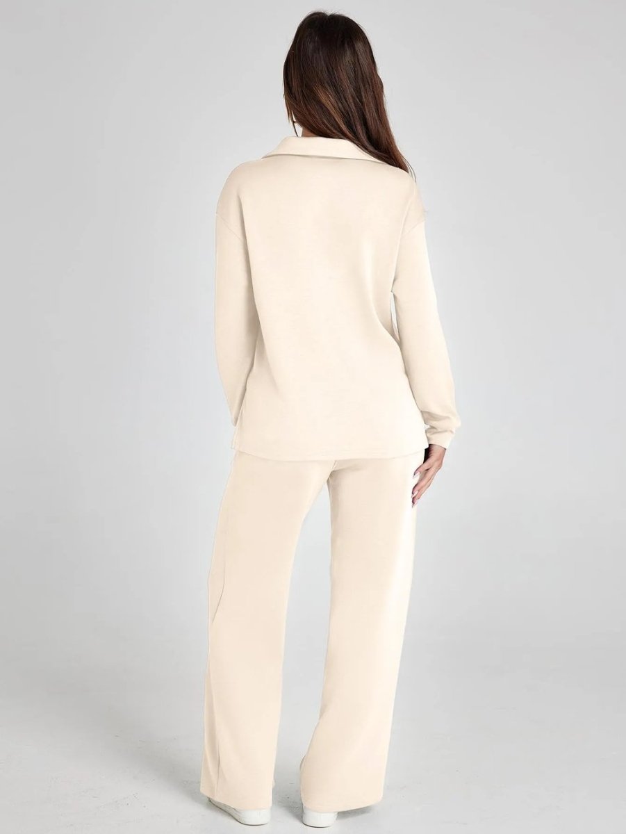 Elegante Tweedelige Travelsuit voor Dames – Ademend, Comfortabel & Stijlvol