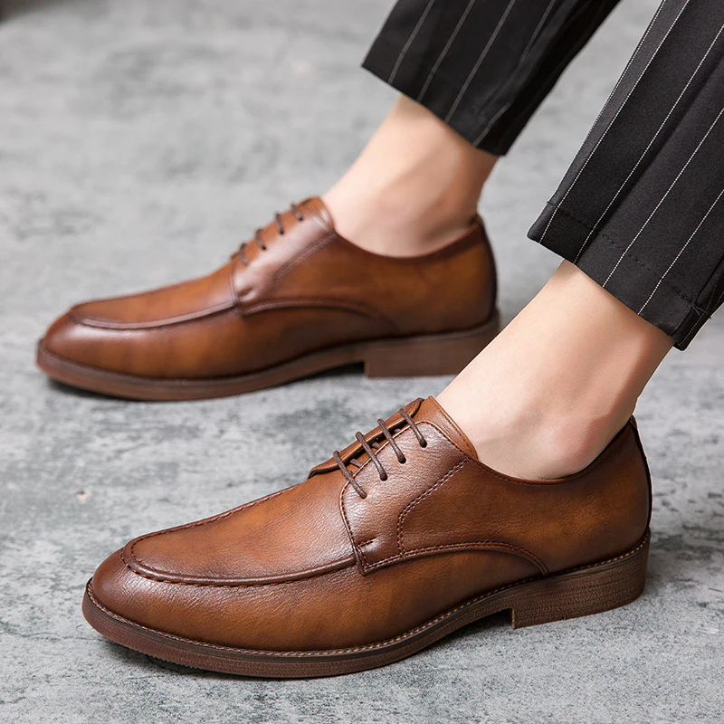 Leren Schoenen – Tijdloze Stijl, Duurzaam & Comfortabel