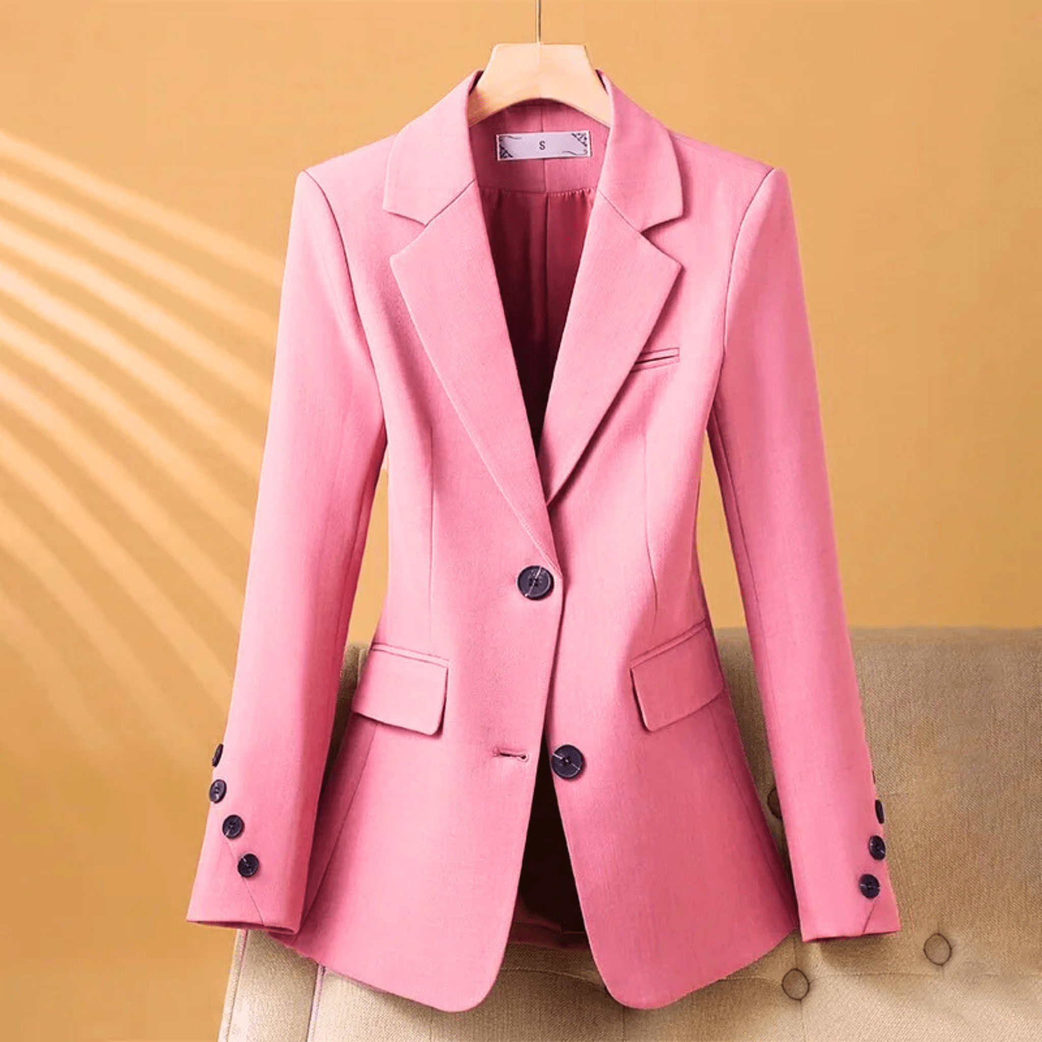Vrouwen Prestige Blazer – Elegant, Getailleerd & Professioneel Design