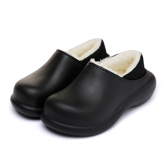 Warme Pluche Waterdichte Pantoffels – Comfortabele Winter Sloffen voor Thuis