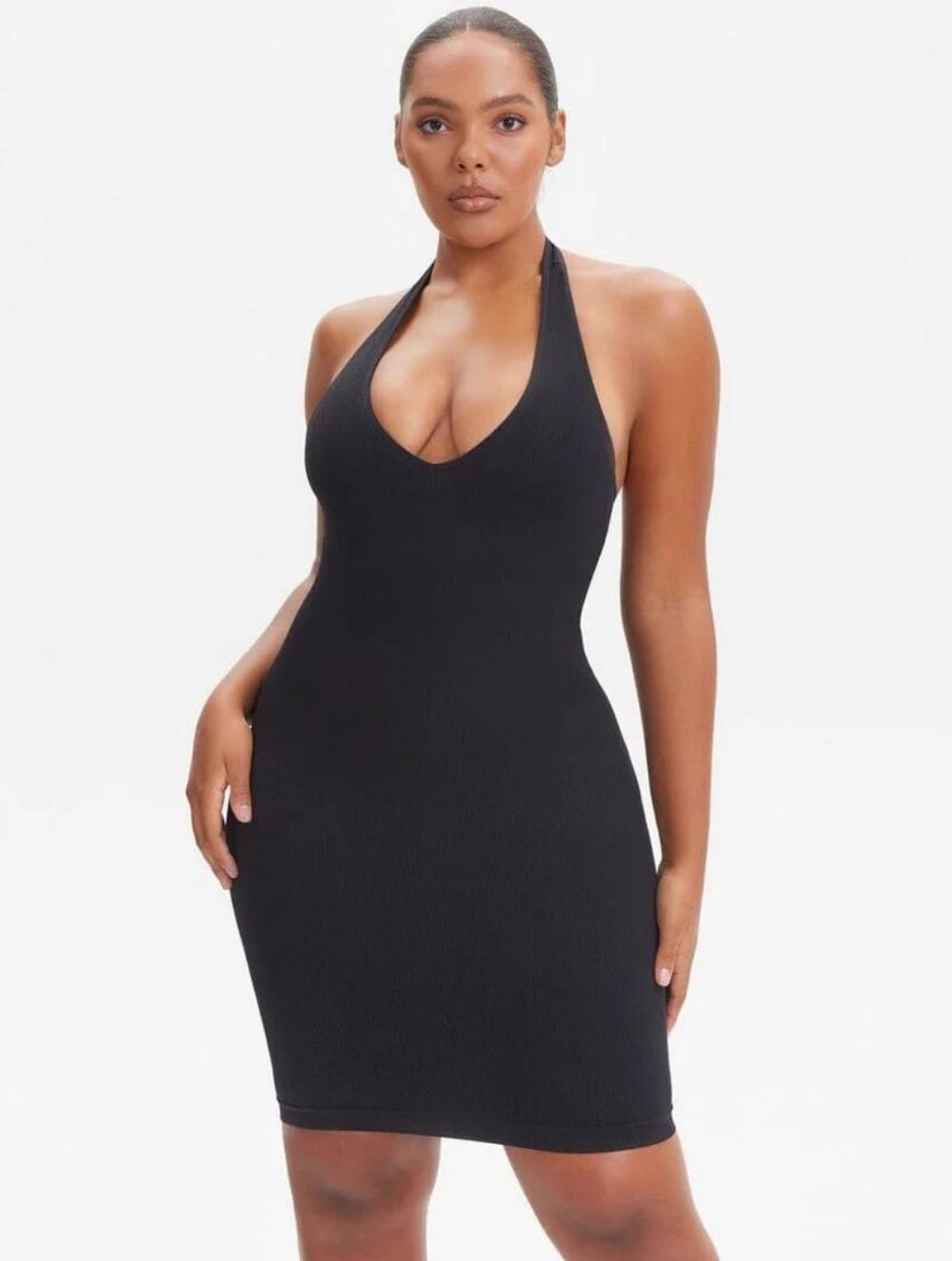 Shapewear Halter Mini Jurk