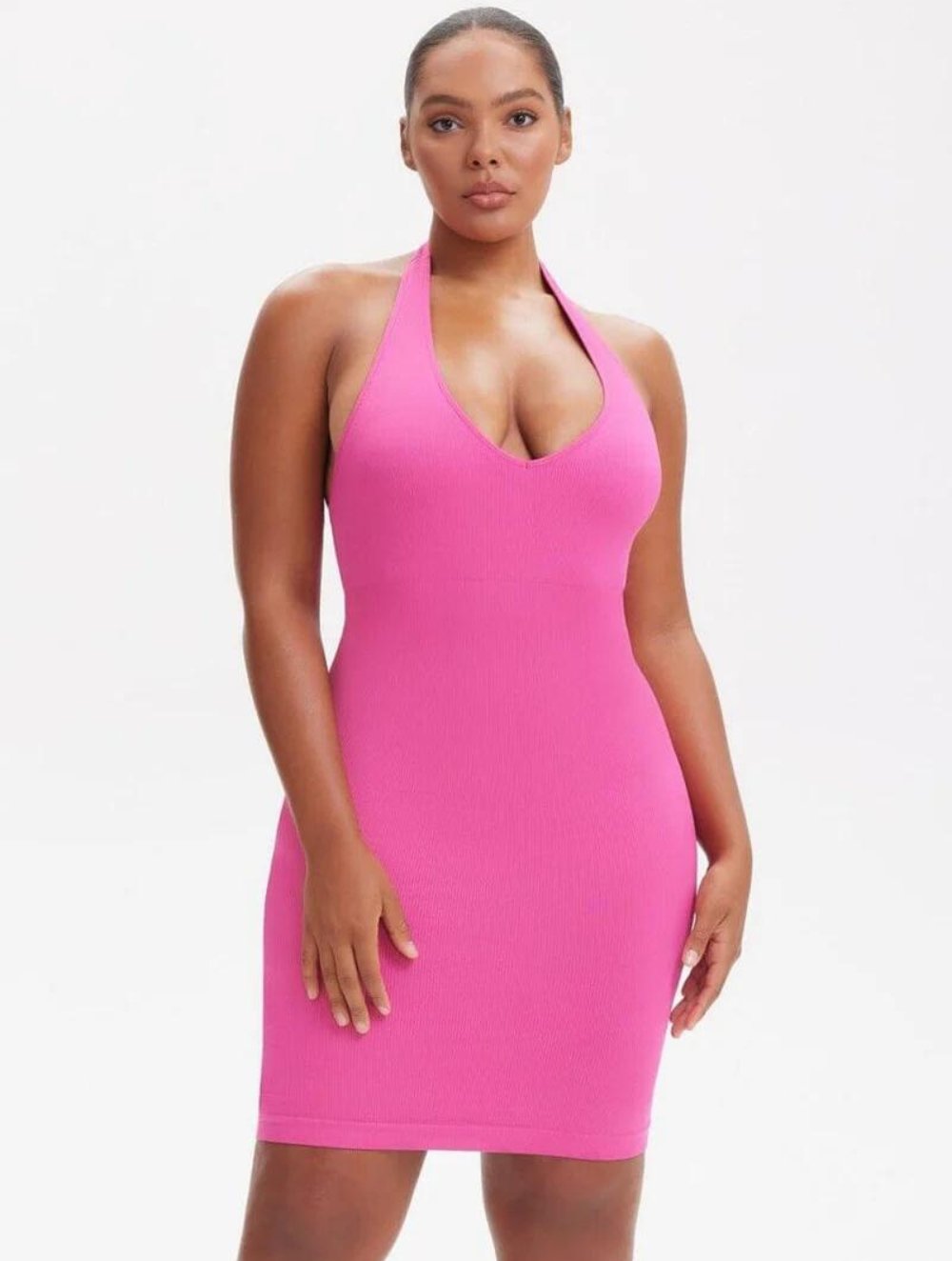 Shapewear Halter Mini Jurk