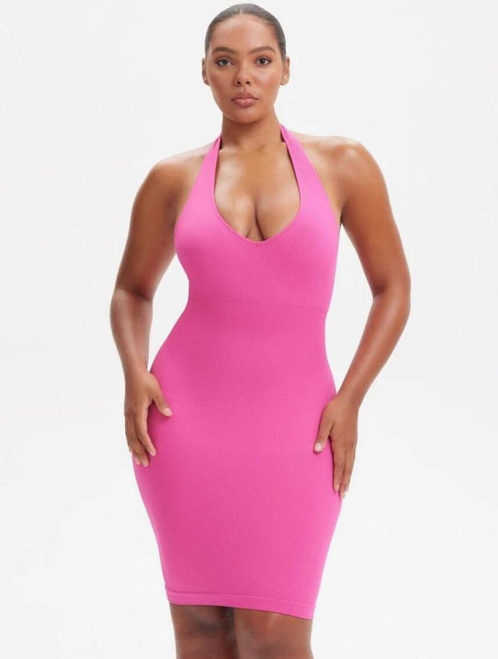 Shapewear Halter Mini Jurk