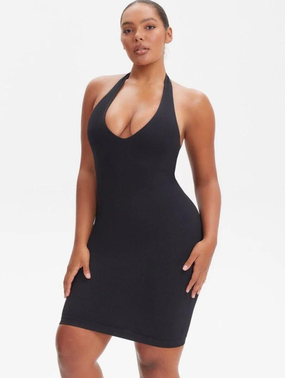 Shapewear Halter Mini Jurk