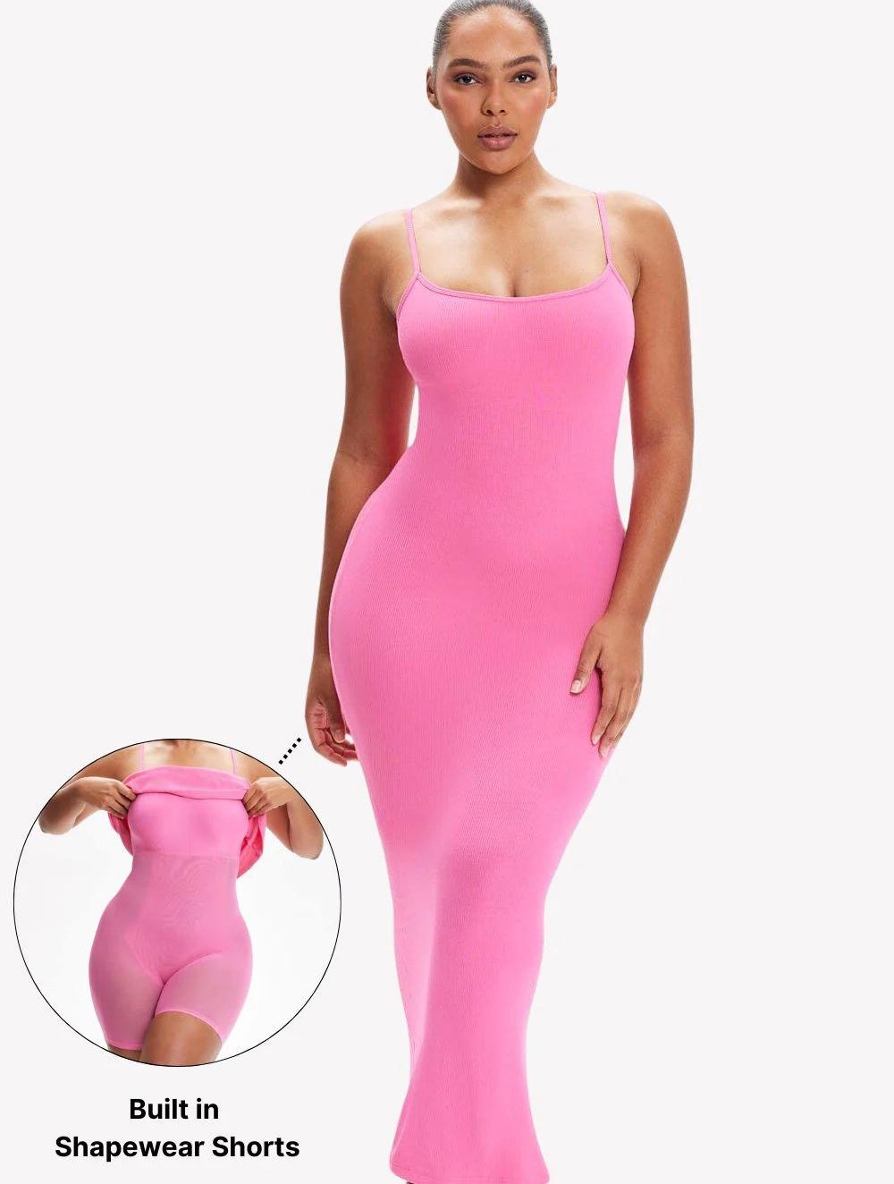 Shapewear Slip Maxi Dress - GetLivetta