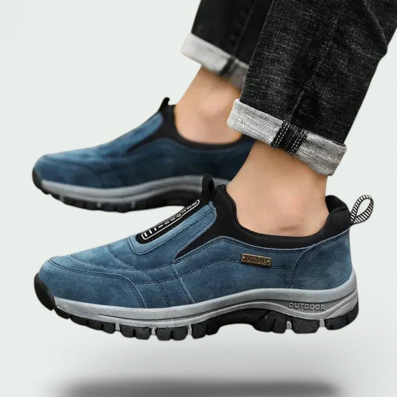 Heren wandelschoenen met brede pasvorm – orthopedisch en geschikt voor dagelijks gebruik