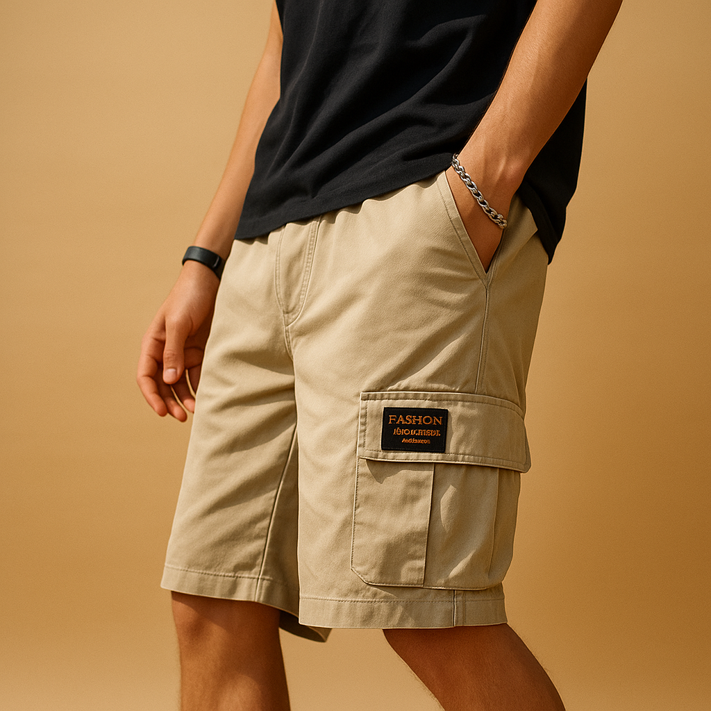 Heren Sneldrogende Cargo Shorts – Lichtgewicht en Functioneel