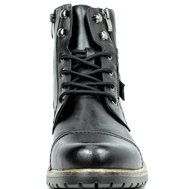 Nightrider Leren Boots – Stoere en Duurzame Herenschoenen voor Elke Gelegenheid