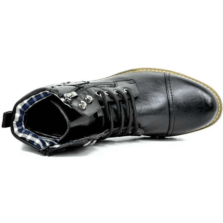 Nightrider Leren Boots – Stoere en Duurzame Herenschoenen voor Elke Gelegenheid