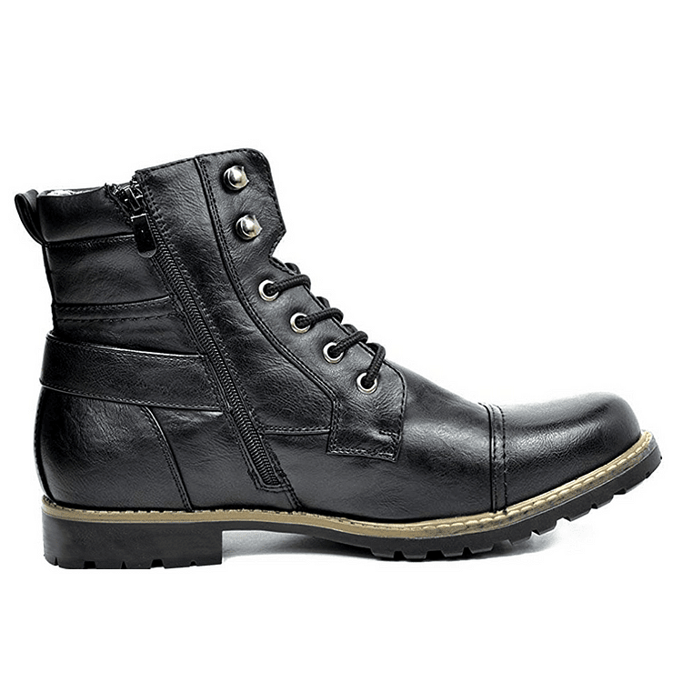 Nightrider Leren Boots – Stoere en Duurzame Herenschoenen voor Elke Gelegenheid