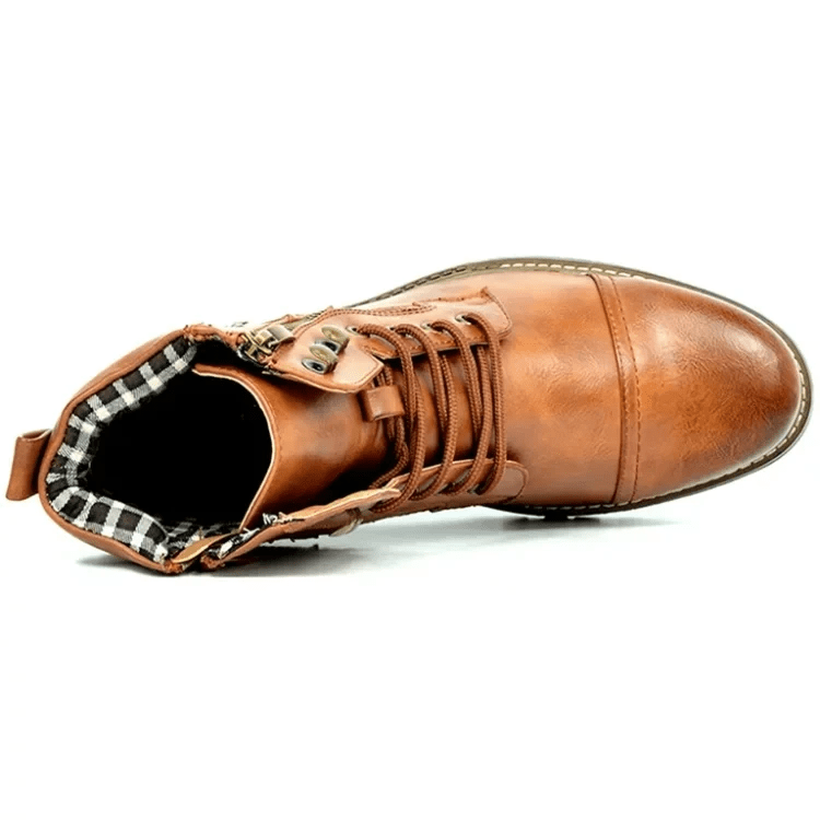 Nightrider Leren Boots – Stoere en Duurzame Herenschoenen voor Elke Gelegenheid