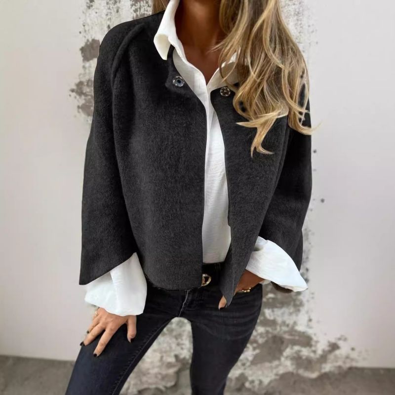 Stijlvolle Damesjas voor Lente en Herfst – Comfortabel Open Model met Ontspannen Pasvorm