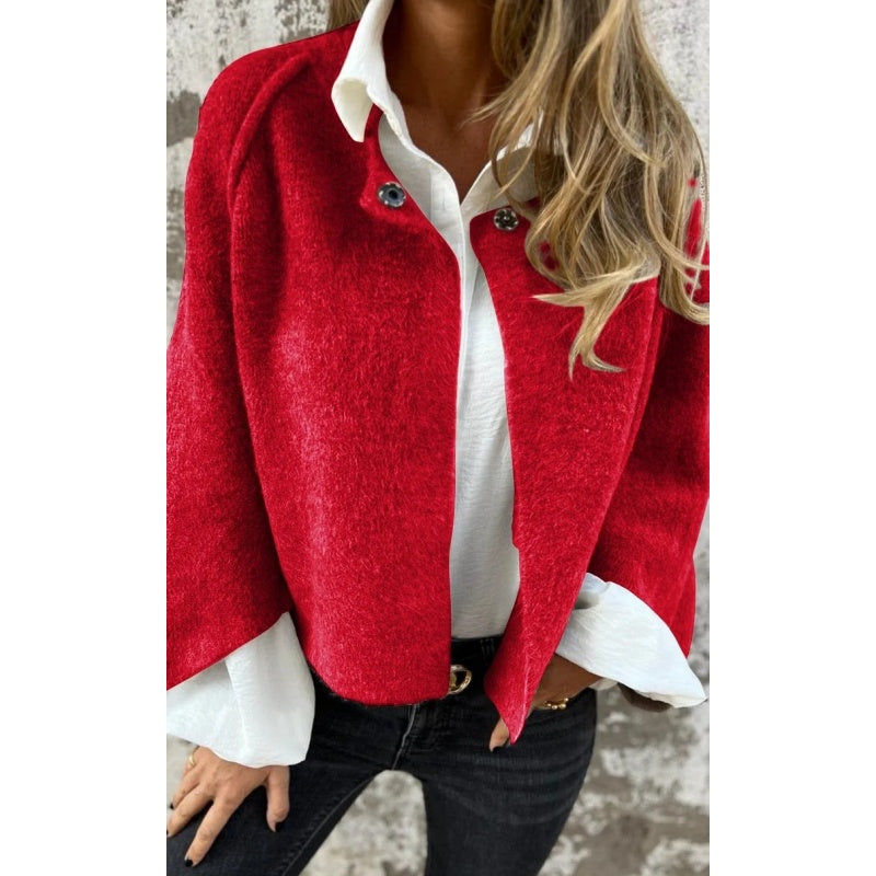 Stijlvolle Damesjas voor Lente en Herfst – Comfortabel Open Model met Ontspannen Pasvorm