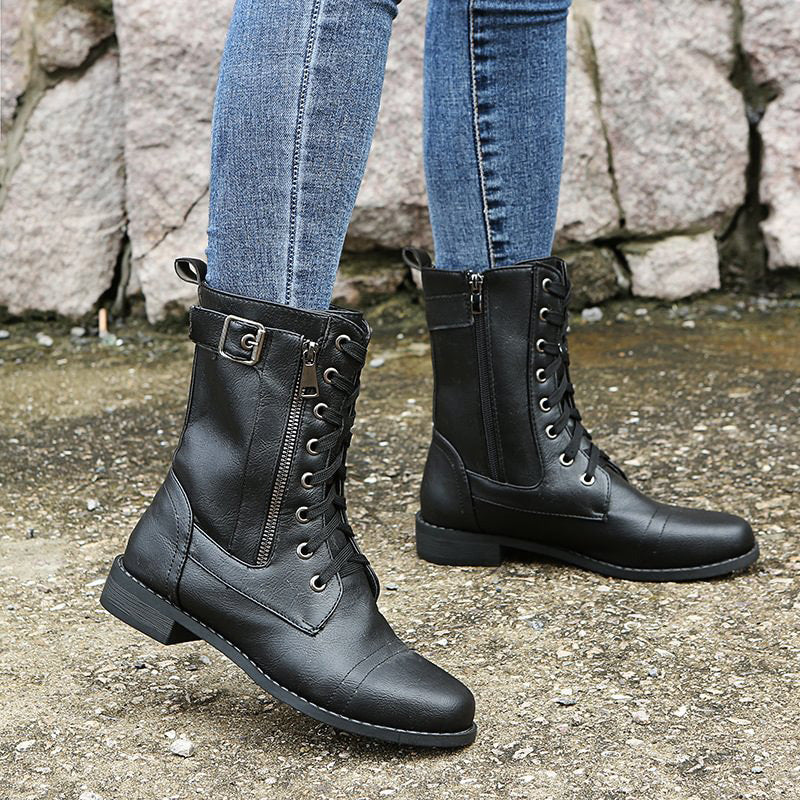 Orthopedische Laarzen met Zijrits – Comfort, Ondersteuning & Stijlvol Design
