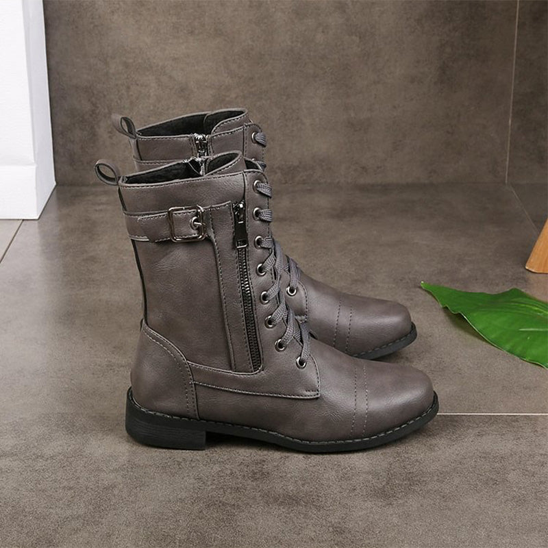 Orthopedische Laarzen met Zijrits – Comfort, Ondersteuning & Stijlvol Design