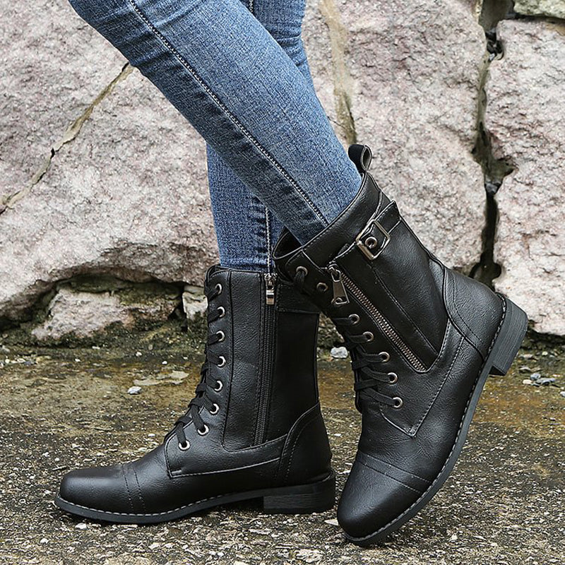 Orthopedische Laarzen met Zijrits – Comfort, Ondersteuning & Stijlvol Design