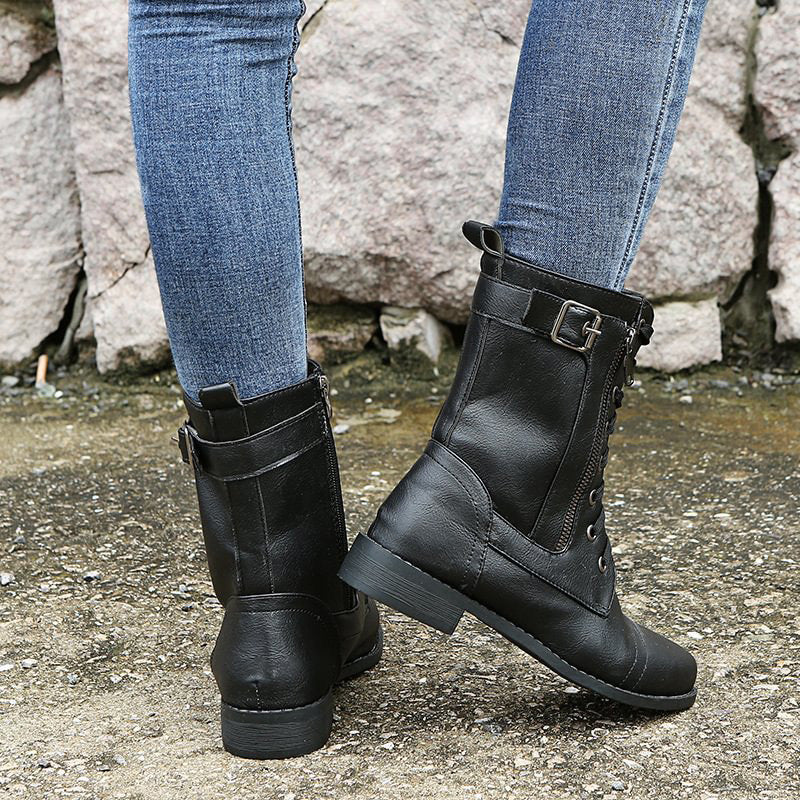 Orthopedische Laarzen met Zijrits – Comfort, Ondersteuning & Stijlvol Design