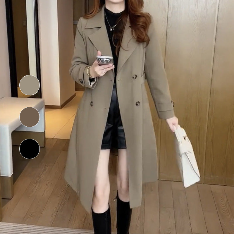 Verfijnde Trenchcoat – Tijdloos, Elegant & Veelzijdig