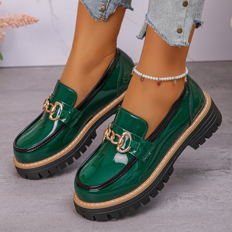 Vintage Zachte Loafers voor Dames – Comfort, Elegantie & Tijdloze Stijl