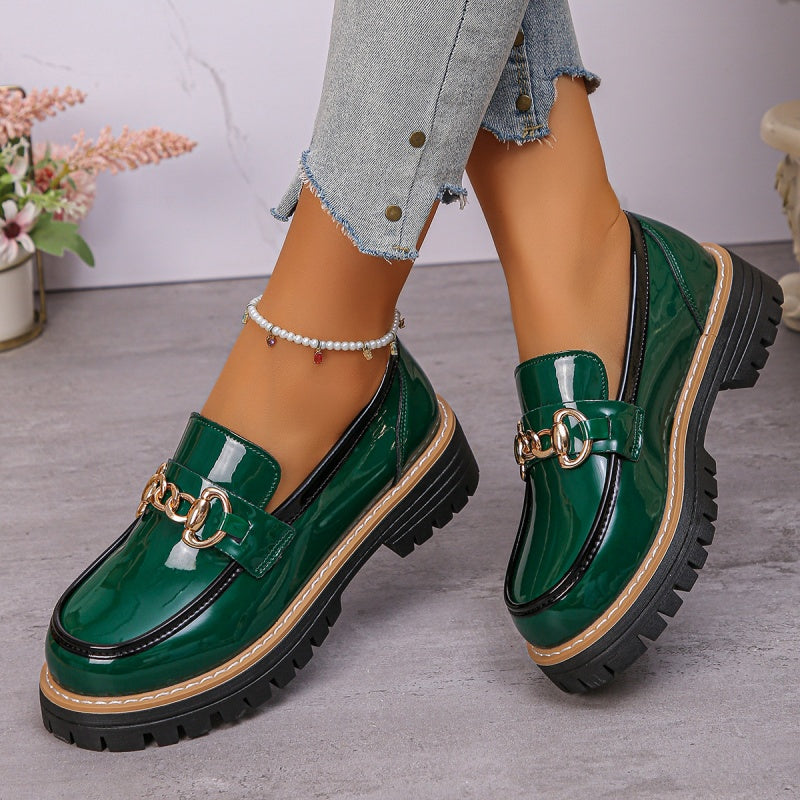 Vintage Zachte Loafers voor Dames – Comfort, Elegantie & Tijdloze Stijl