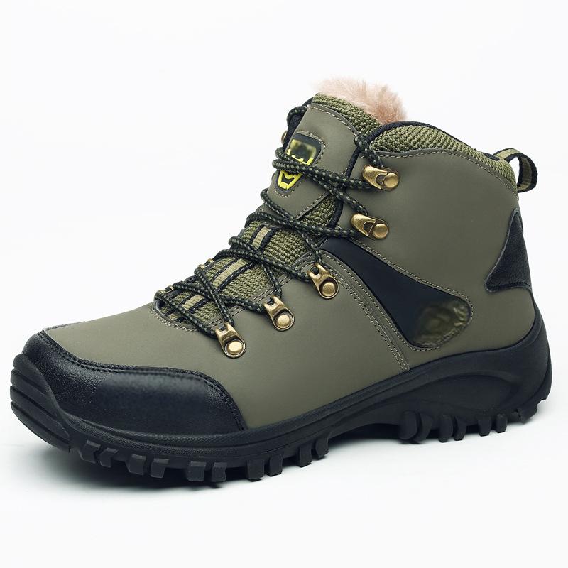 Heren Waterdichte Wandelschoenen met Antislip Zool – Duurzame Outdoor Trekkingschoenen