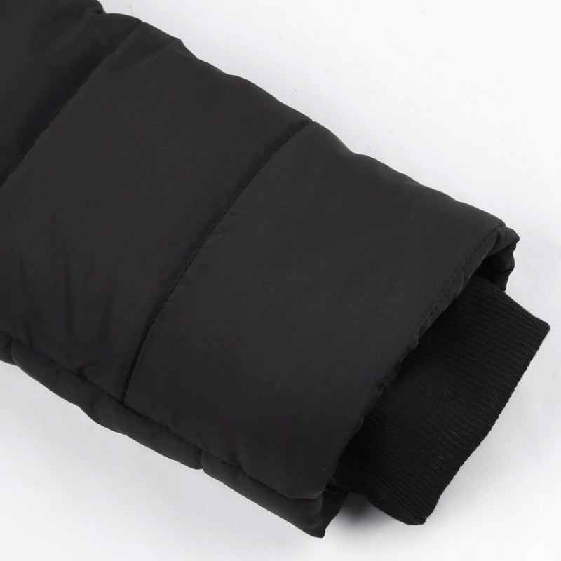 Dames Gewatteerde Winterjas met Capuchon – Middellange Jas met Warme Pluche Voering