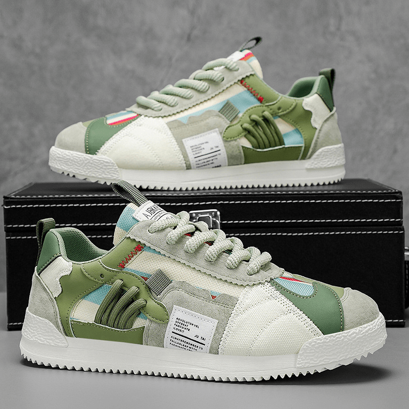 Beperkte Editie Retro Sneakers – Kleurrijk & Trendy Schoeisel