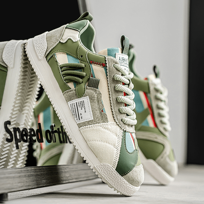 Beperkte Editie Retro Sneakers – Kleurrijk & Trendy Schoeisel