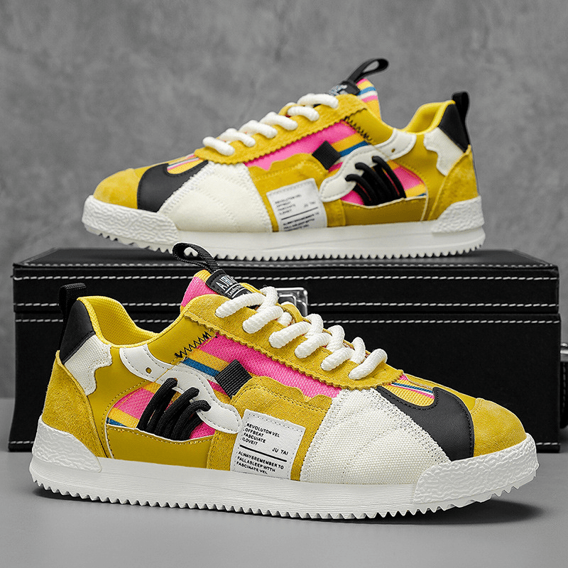Beperkte Editie Retro Sneakers – Kleurrijk & Trendy Schoeisel