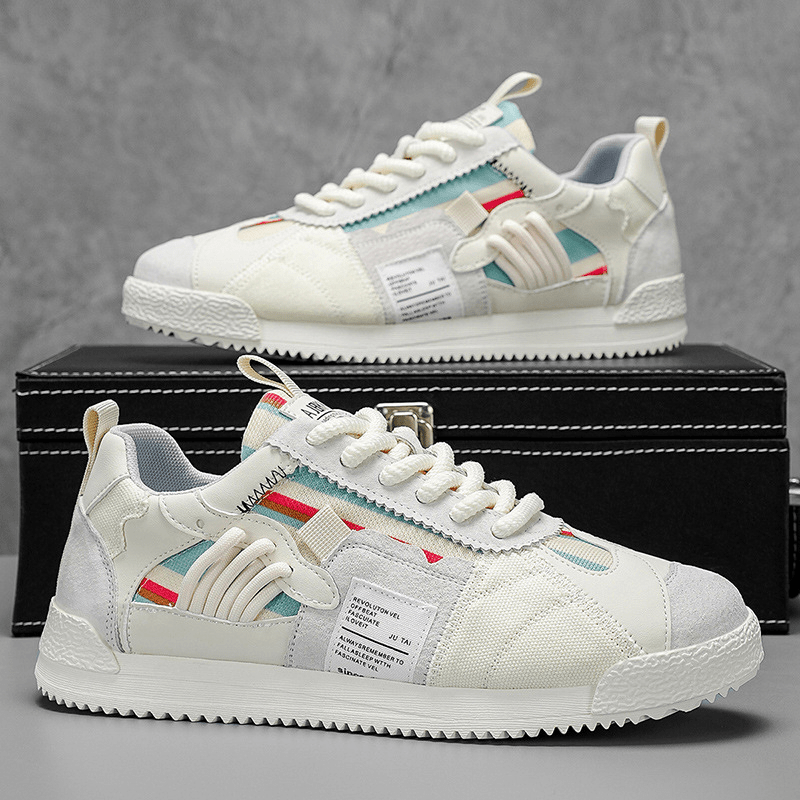 Beperkte Editie Retro Sneakers – Kleurrijk & Trendy Schoeisel