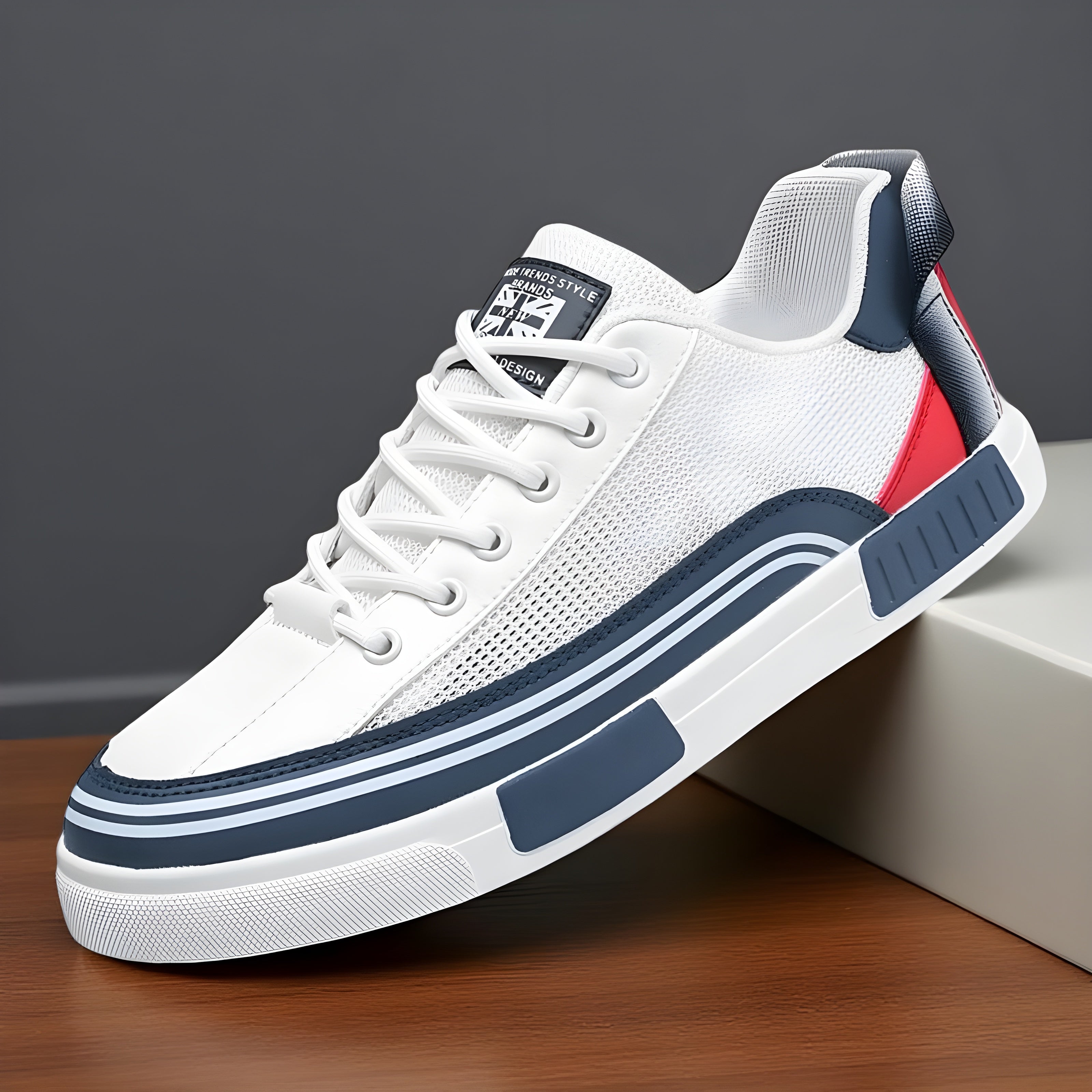 Heren Casual Mesh Sportschoenen – Koel, Licht & Moderne Sneakerstijl