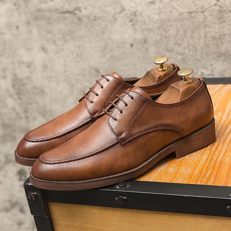 Leren Schoenen – Tijdloze Stijl, Duurzaam & Comfortabel